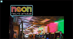 Desktop Screenshot of neonretroarcade.com