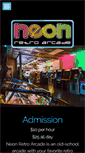 Mobile Screenshot of neonretroarcade.com